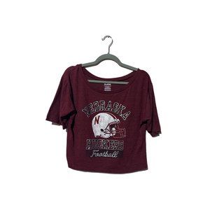 Nebraska Huskers UNL Crop Top Medium